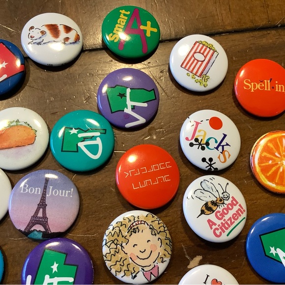 Colorful Pinback Button Set - Picture 3 of 9